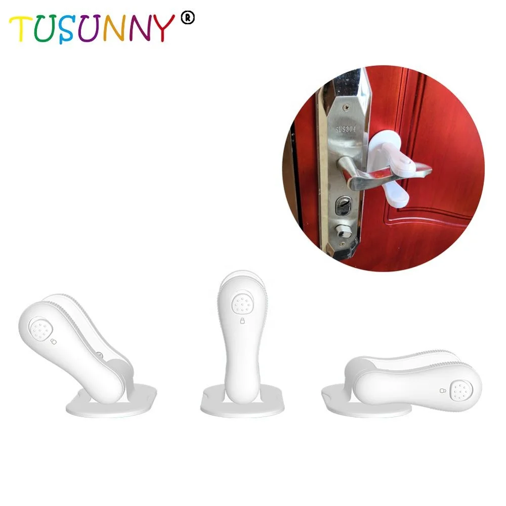 TUSUNNY 2 шт. дверной рычажный замок защита от детей дверная ручка для безопасности