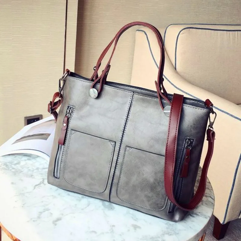 2020 новая женская сумка через плечо модная простая сумка-мессенджер большой