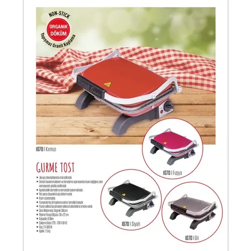 

Rely on 1070 Gourmet Casting Toast Machine Black
