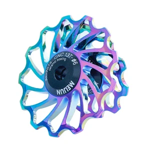 2 шт. MEIJUN красочные 11T 13T руководство Велоспорт керамический подшипник Jockey колеса керамический шкив 7005 Алюминиевый сплав MTB задний переключатель