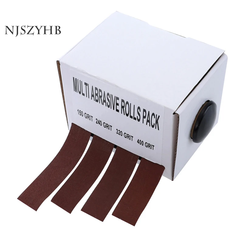 Высокое качество штучная многоразмерная наждачная бумага рулон наждачной