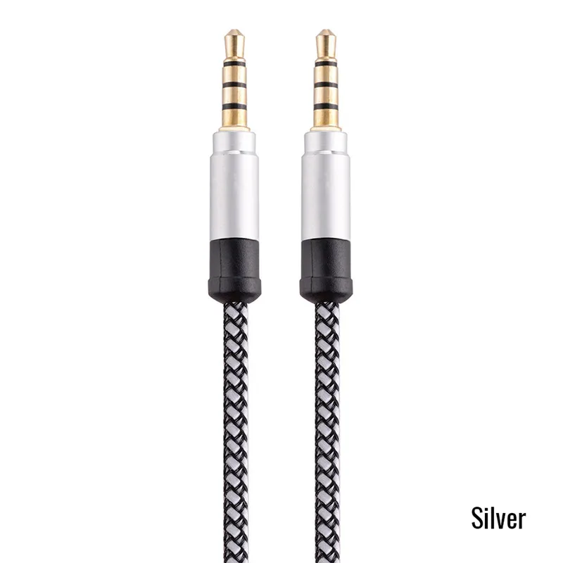 

3.5mm Stereo Car Auxiliary Audio Stereo Audio Jack Aux Cable Male To Male High Fidelity for Smart Phone MP3 Music Player in Car