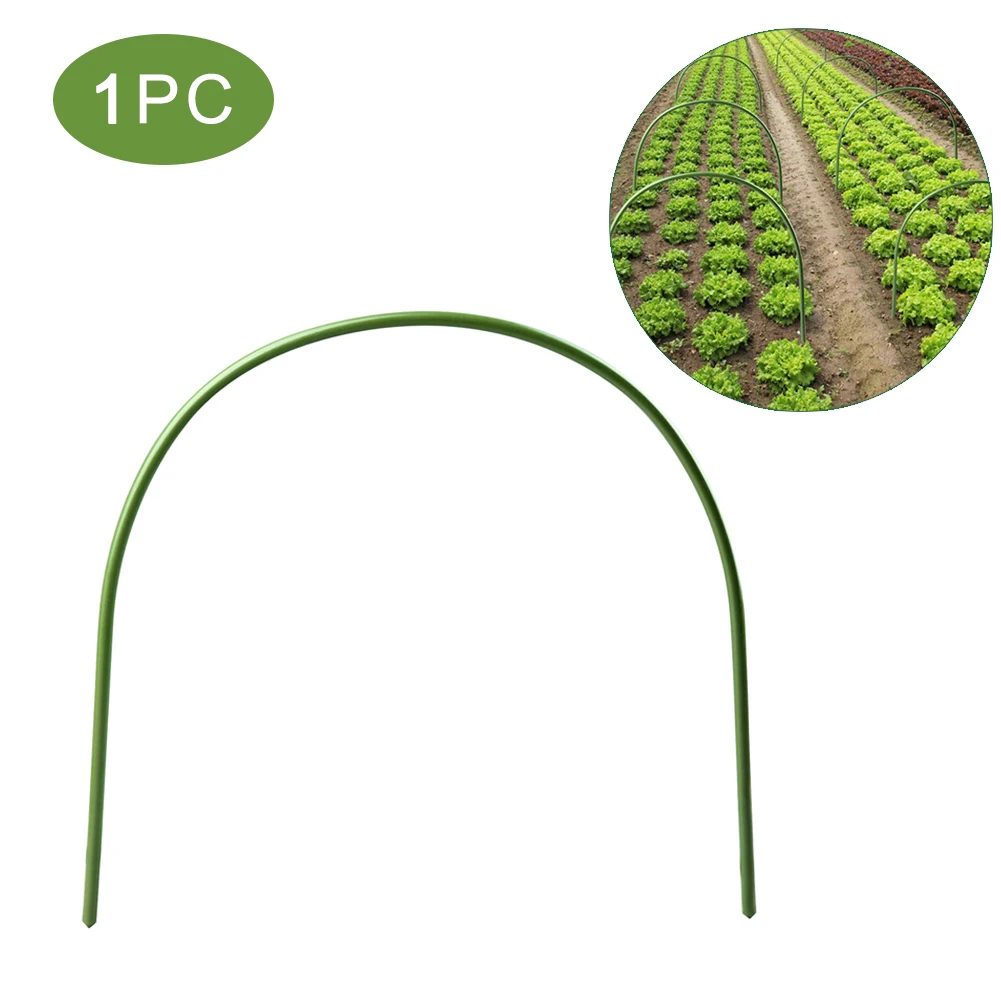 

1pc 60cm Greenhouse Hoops Plant Hoop Garden Tunnel Hoop Support Hoops Plant Holder Tools For Agricultural Greenhouse Supplies