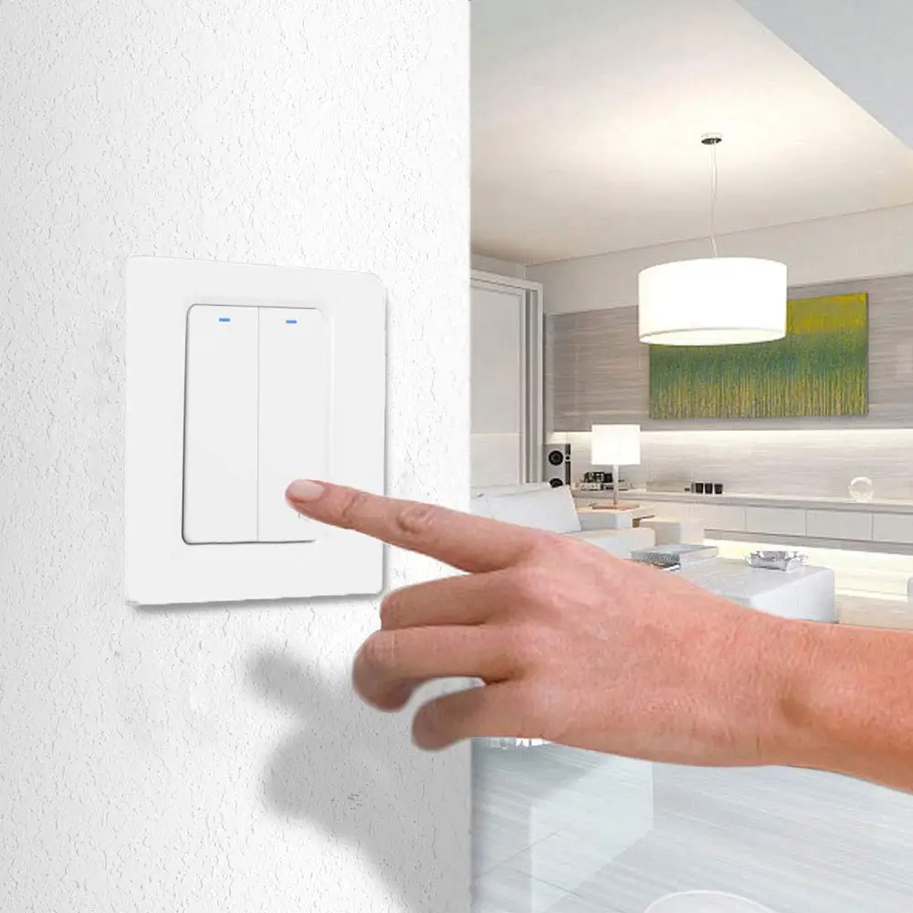Wi-Fi дистанционный переключатель освещения кнопочный приложение Smart