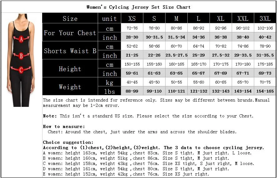 

2022 one Piece Triathlon Skinsuits Women's Cycling Set MTB Team skinsuit Kits Summer Female's Jumpsuit Cycling Jerseys Set