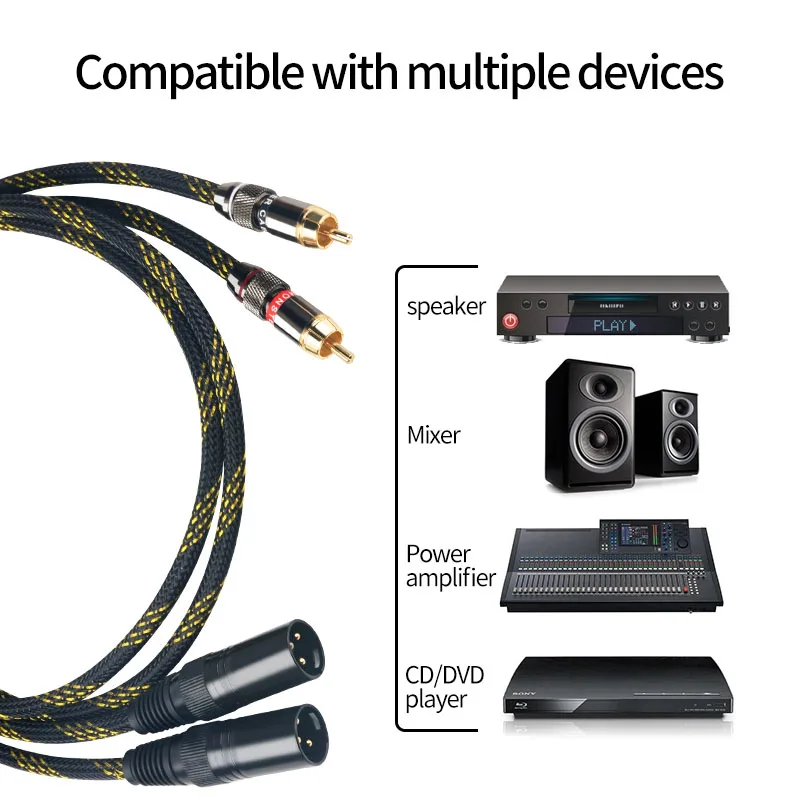 CANARE HIFI стерео RCA кабель высокопроизводительный Премиум Hi-Fi аудио к
