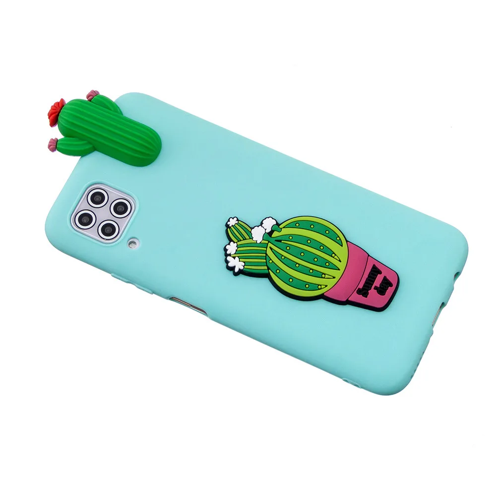 FLYKYLIN мультфильм 3D игрушки чехол для Huawei P40 Lite P20 P30 Pro P10 на P8 2017 силиконовый |