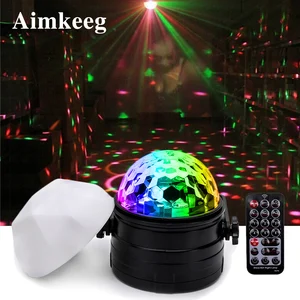 Новый светодиодный свет этапа Night Light Disco DJ Party Лазерный проектор Новогоднее украшение Мини-вечеринка KTV Профессиональное освещение Лазерный проектор Starry Sky Душ