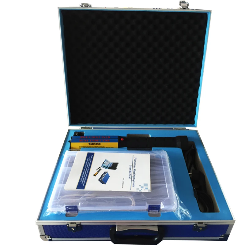 Ручной высокочастотный мини индукционный беспламенный нагреватель 1000 Вт 60 кГц с