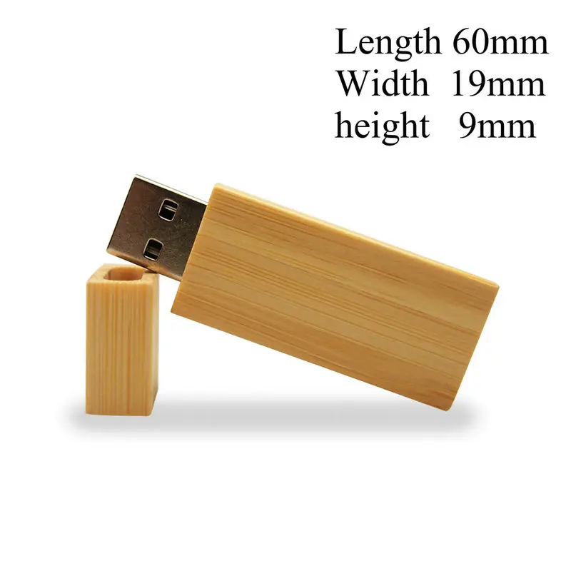 USB флеш накопитель с логотипом на заказ деревянная коробка 4 ГБ 8 16 32 64 ручка для