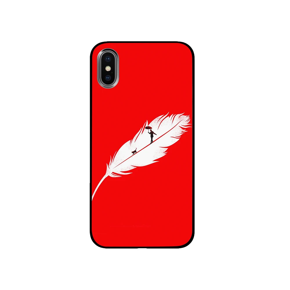 Черный чехол со стрелками для iPhone 5 5S 6 6s 7 8 Plus X XS XR 11 Pro Max | Мобильные телефоны и