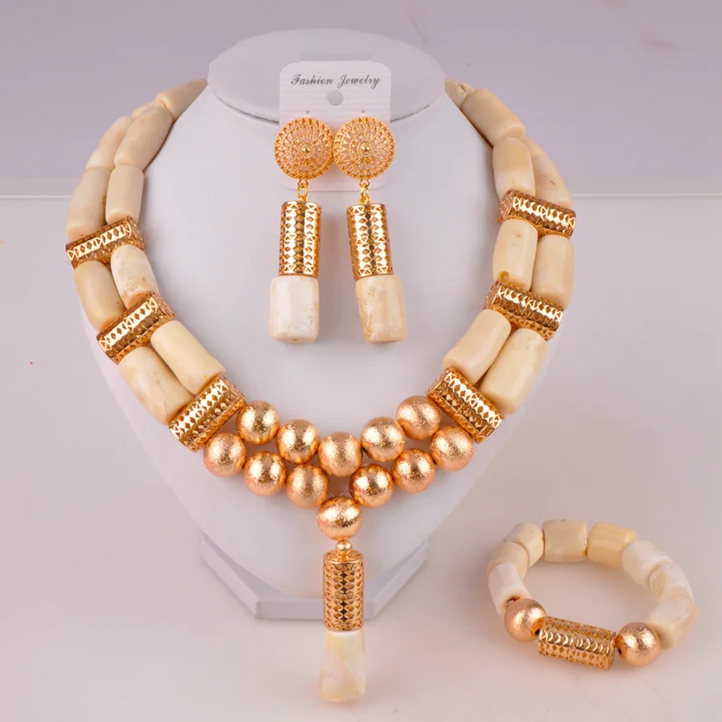 Африканские коралловые бусины белое ожерелье из натуральных коралловых бусин