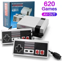 video game console av output family tv game console built in 620 classic games 2 gamepads gaming player