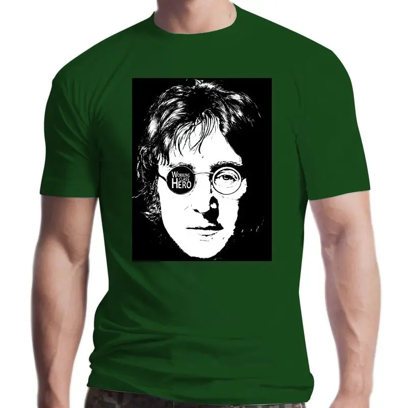 

Новая Черная футболка с героями рабочего класса John Lennon