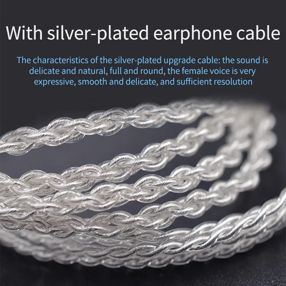 Наушники-вкладыши с гибридным наушники контролировать CCA CSN 1BA 1DD Hi-Fi