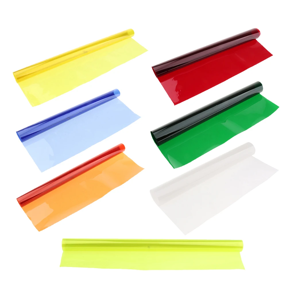 40X50 см гелевый фильтр коррекции светильник накладки Multi Цвет пленка|Фотофильтры