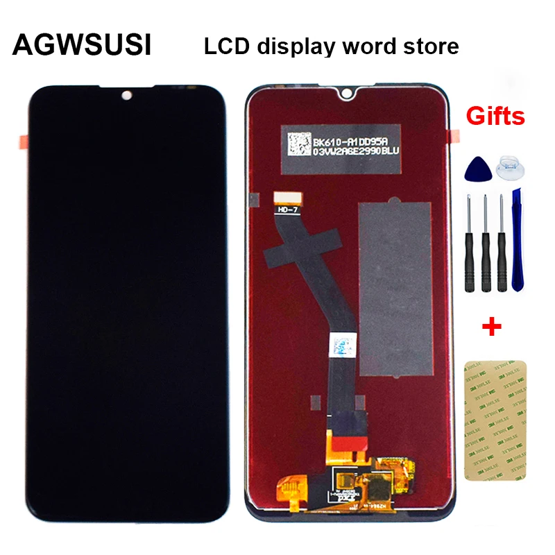 

Для Huawei Y6 2019 / Y6 Pro 2019 / Y6 Prime 2019 MRD-LX1f / Enjoy 9e ЖК-сенсорный экран дигитайзер в сборе ЖК-дисплей Замена