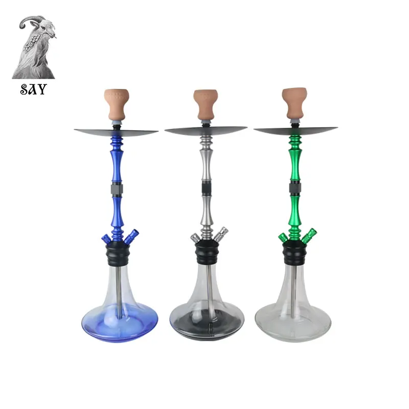 SY Glass Hookah Shisha Vase Comfortable Feel Party Bar Smoking Accessories