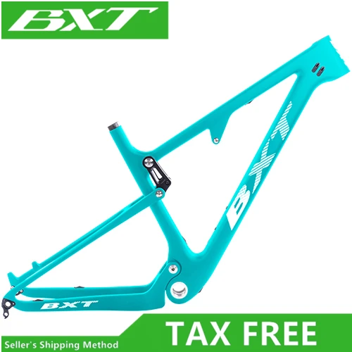 

Full Suspension Carbon Mountain Bike Frame 29er*2.3 142/148mm Carbon Frame BSA S/M/L/XL Shock Bicycle Frame