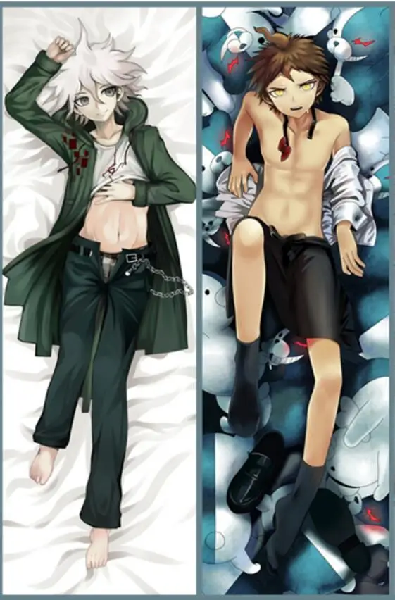 Kirigiri Kyouko Naegi Makoto Celestia Enoshima Danganronpa аниме обнимает тело Dakimakura постельные