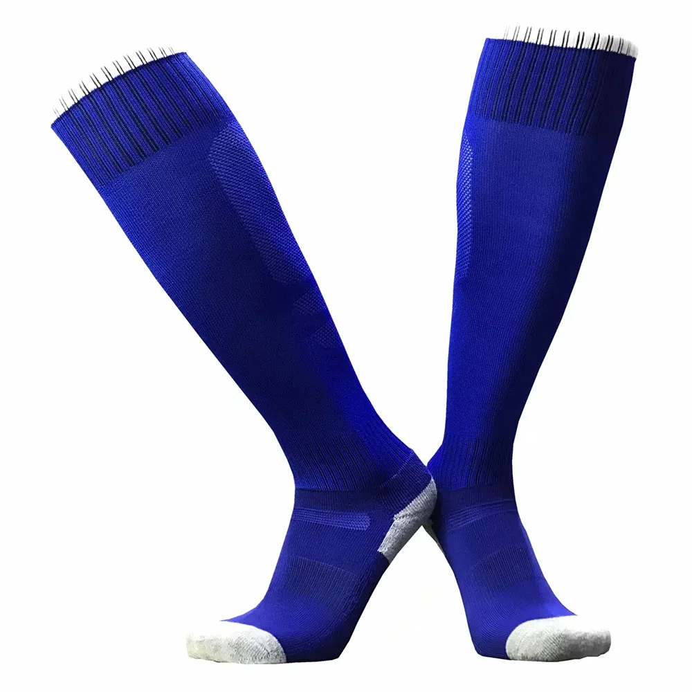 Противоскользящие футбольные носки для мужчин и детей летние хлопковые