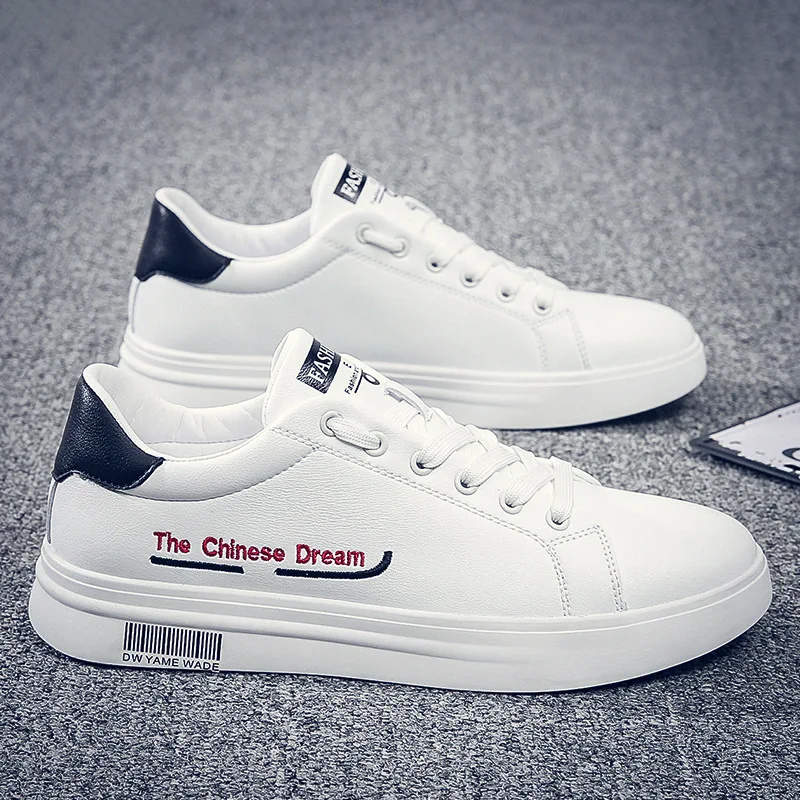 

Spring Autumn White Shoes Men Shoes Men's Casual Shoes Fashion Sneakers Street Cool Man Flat Shoes Footwear zapatos de hombre