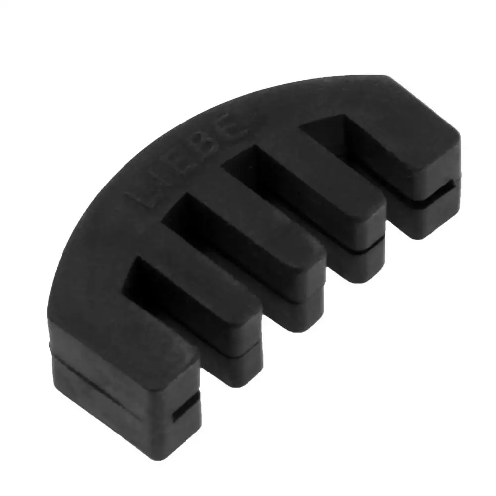 

5pcs Professional Violin Use Black 5-Prong Rubber 4/4- 3/4 Violin Silencers Fiddle Practice Mutes for Violin Accessories