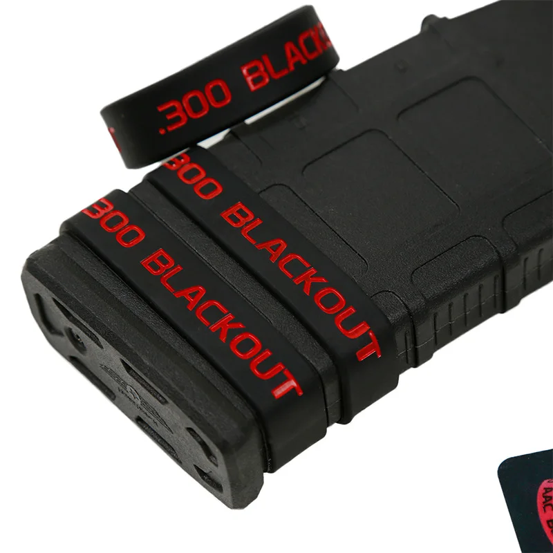 6 упаковок маркировочная лента для магазина 223 REM 5 56 300 AAC BLK 7 62x35 мм