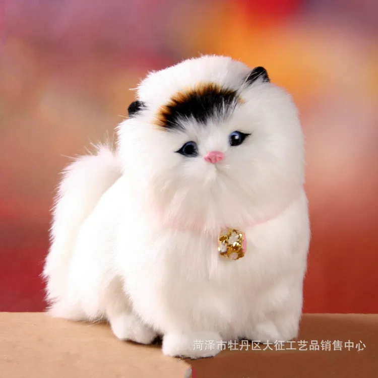 Имитация кота креативные ремесла подарок хвост может быть сломан вручную будет