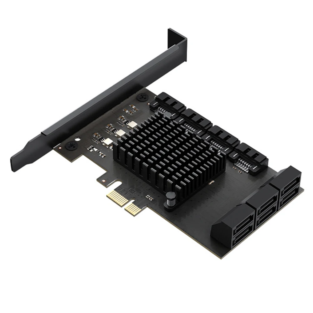 Плата расширения PCI E на SATA 8/10 5/3 0 портов 6 Гбит/с X4|Компьютерные кабели и разъемы| |