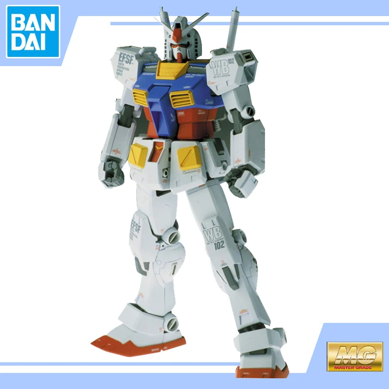 

Сборная модель BANDAI MG 1/100 RX-78-2 Ready Player One GUNDAM 2,0 Ver.Ka фигурки героев, детские подарки