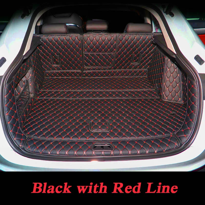 

Car Styling PU Leather Trunk Mat Rear Liner Cargo For Geely Tugella 2019-Present Waterproof Carpet Protector Pad Auto Accessory