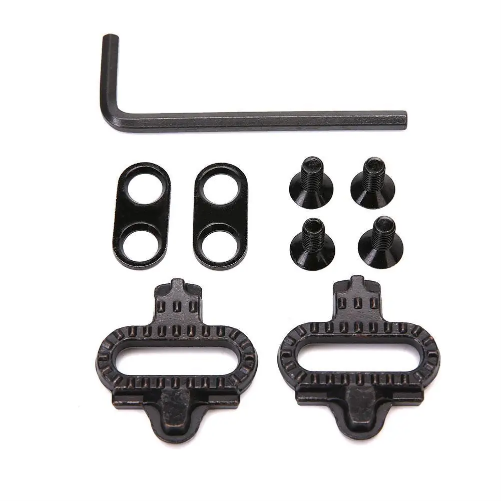 

Bicycle Riding Self-locking Pedal Cleats Mtb Pedals Spd MTB Bike Lock Pedal Plate Adapter Converter Bike Accessories Lock Cleats