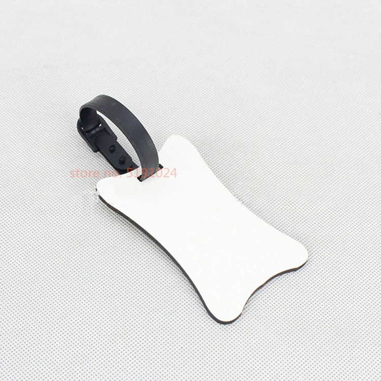 20 шт./лот сублимационные ДВП деревянные бирки для багажа с дырочным отверстием