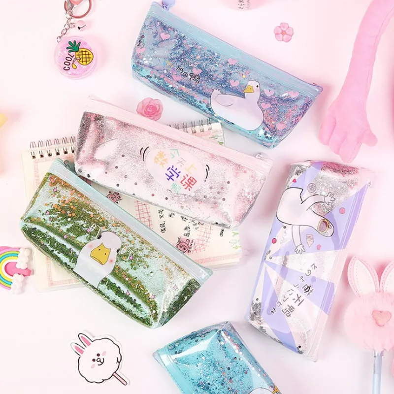 Пенопластовая сумка для ручек коробка в Корейском стиле с зыбучим песком маслом