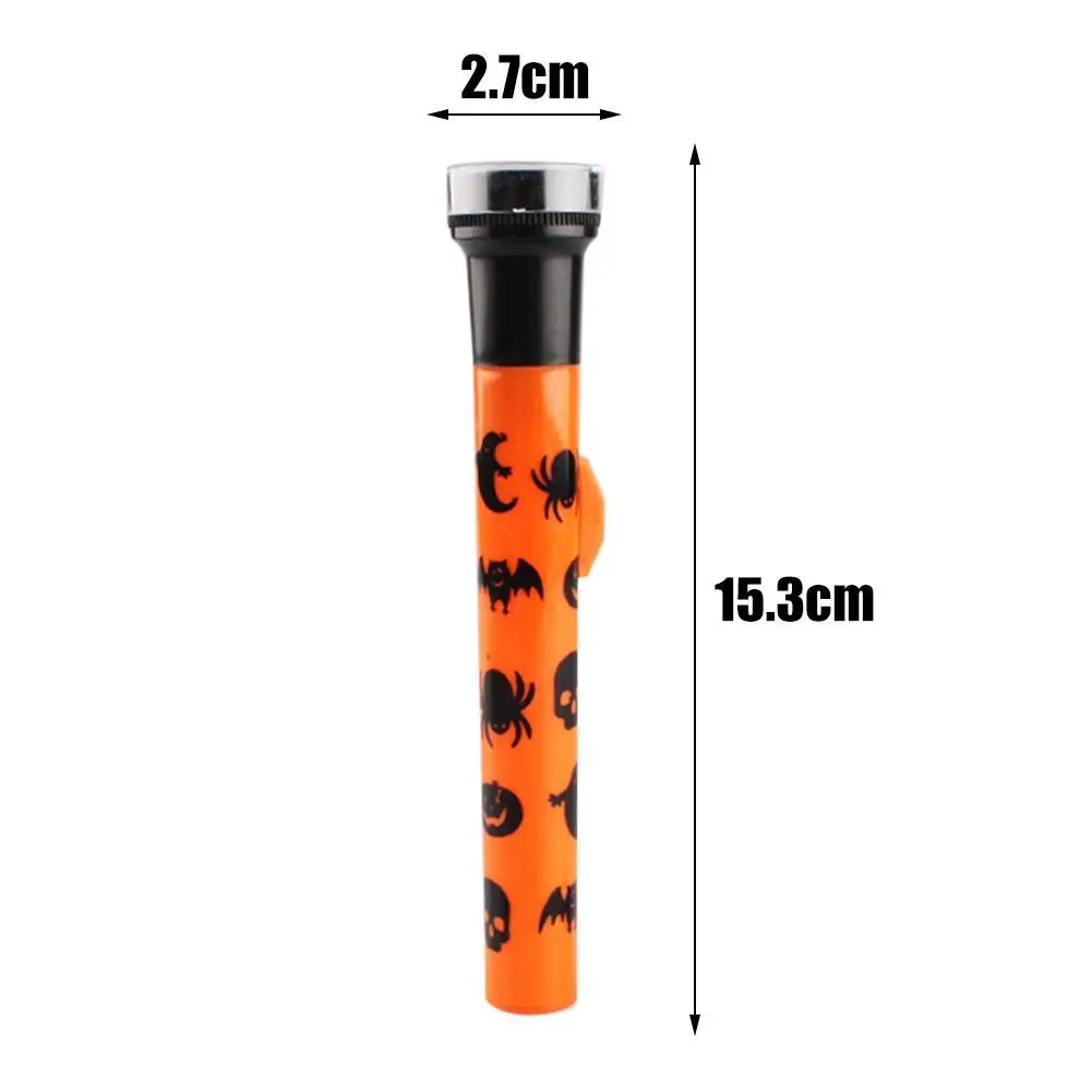 

Halloween Christmas small projection lamp flashlight ghost tricky prank horror haunted skull props scary house pumpkin patt Y8L9