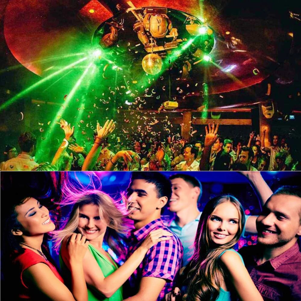 

RGB 35 LED DJ Disco Sound Activated Stage Lighting Effect Party Holiday Club 180 leds Strobe Flash Light With Remote Control