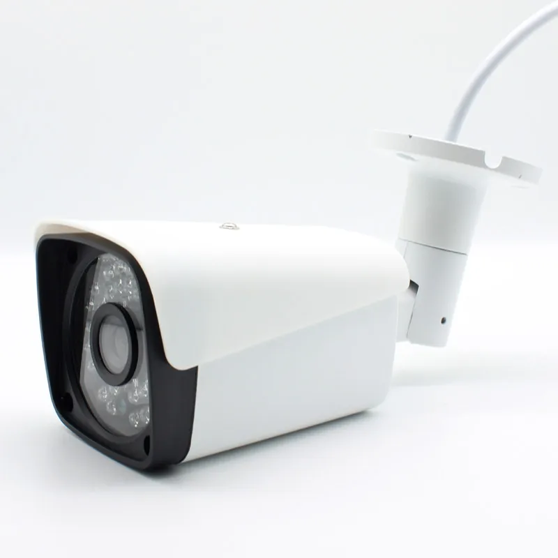 Металлическая уличная HD 48 В POE IP Камера видеонаблюдения Сетевая 2mp 4mp 5mp