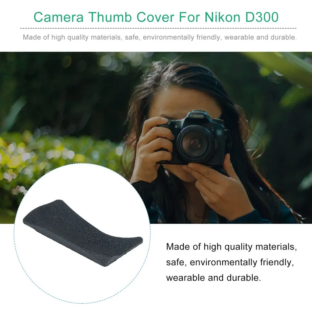 Camera Replacement Parts Bottom Rubber Grip And Back Rear For Nikon D300 Durable Repair | Электроника