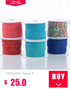 Taidian Miyuki 11/0 Japanese Seedbeads Pearl Picasso Glass Beadbracelet Jewelry Craft Necklace Accessories 5grams About 1000pcs