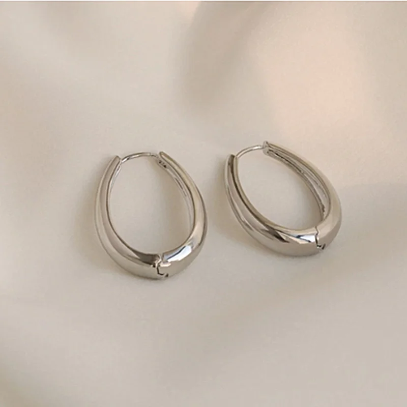 

New Hot Sale Fashion Metal Dangle Earrings For Women Vintage Hoop Earrings 2021Trend Korean Fashion Jewelry Party Christmas Gift