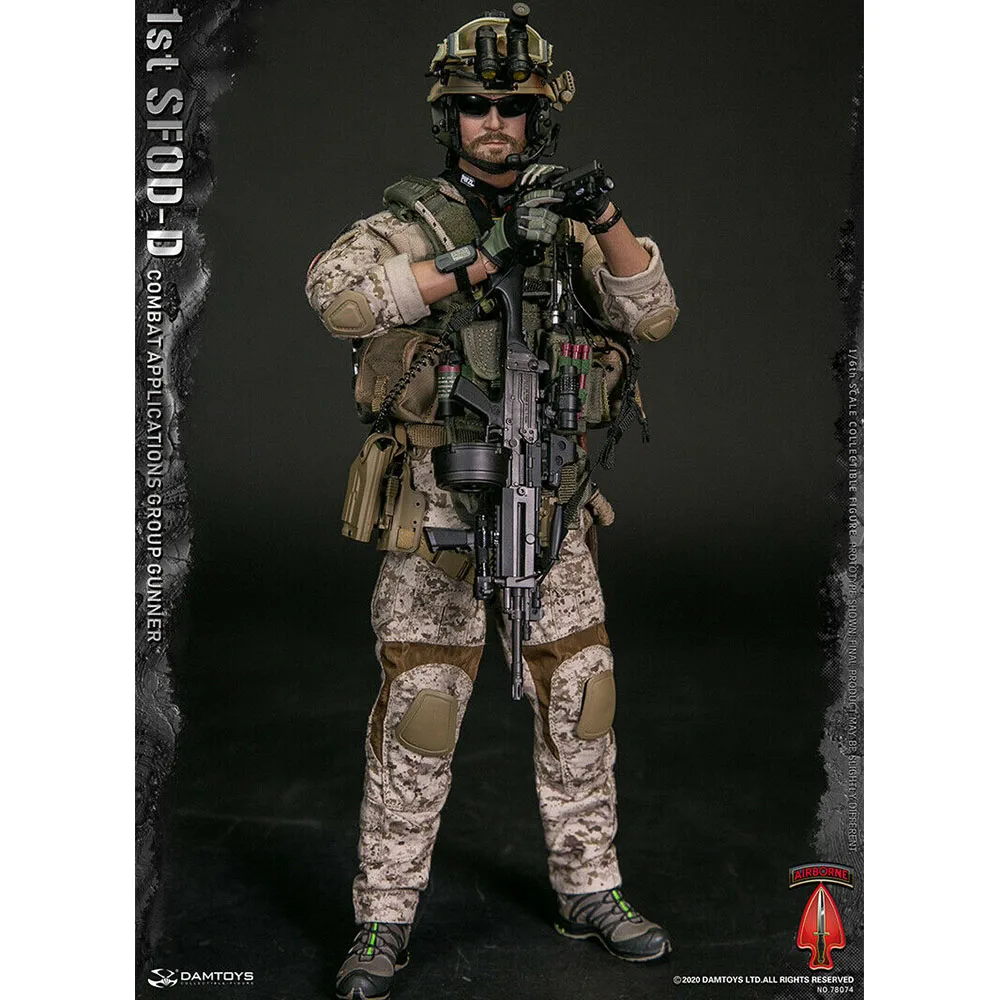 

DAMTOYS 1/6 1st SFOD-D боевой группы применений наводчик солдат фигурку