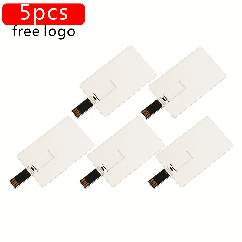 Пластиковый флеш-накопитель JASTER 5 шт./лот USB 2 0 128 ГБ 64 32 16 8 4 Гб карта памяти для