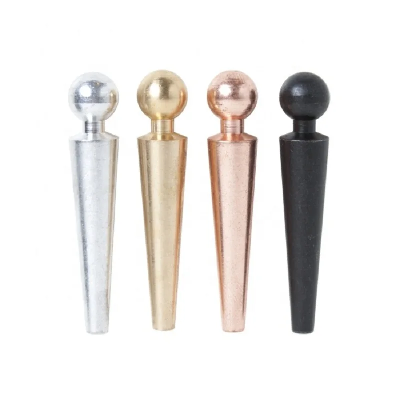 JIAX 12 шт. твердого металла Cribbage колышки для доски 3 черный серебряных Латунь Медь 1/8