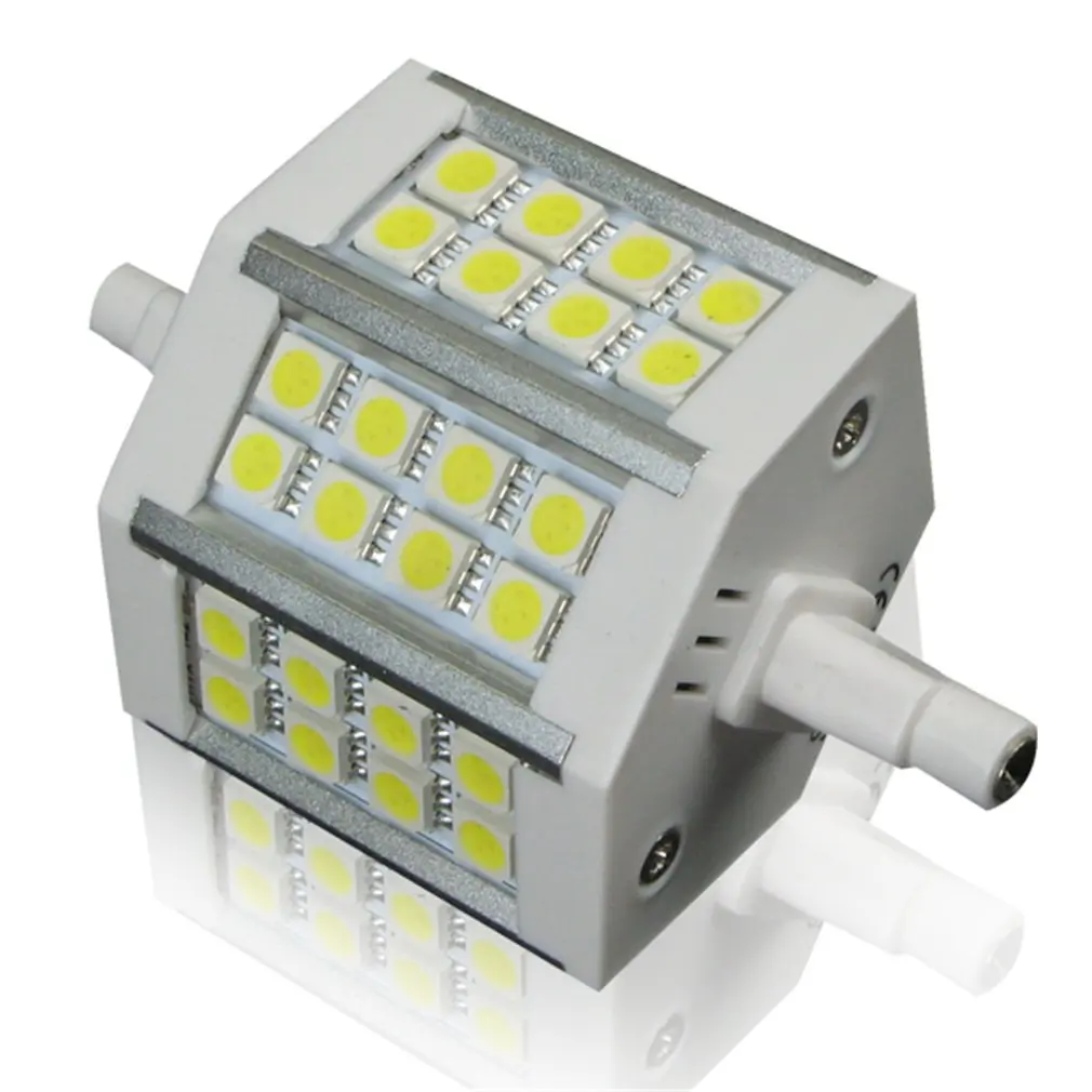 R7s 5/10 Вт 24/42 SMD5050 78/118 мм с регулируемой яркостью светильник лампа Светильник