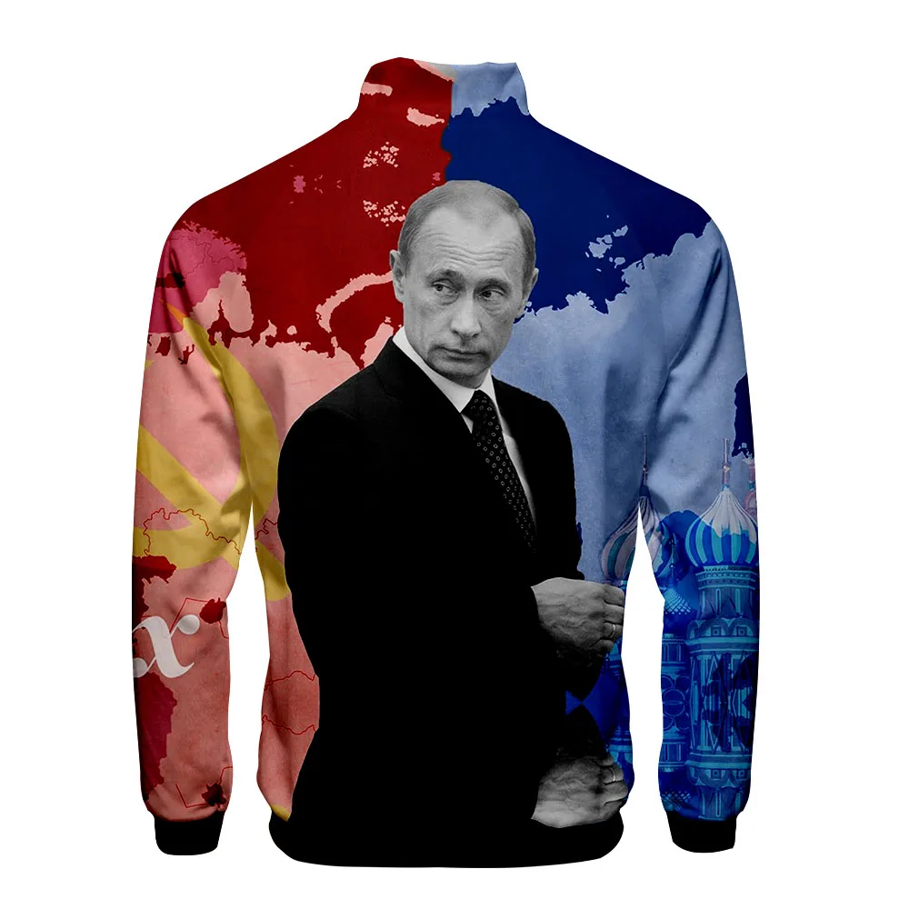 Новинка 2019 свитшот с капюшоном российского президента Путина в стиле Харадзюку