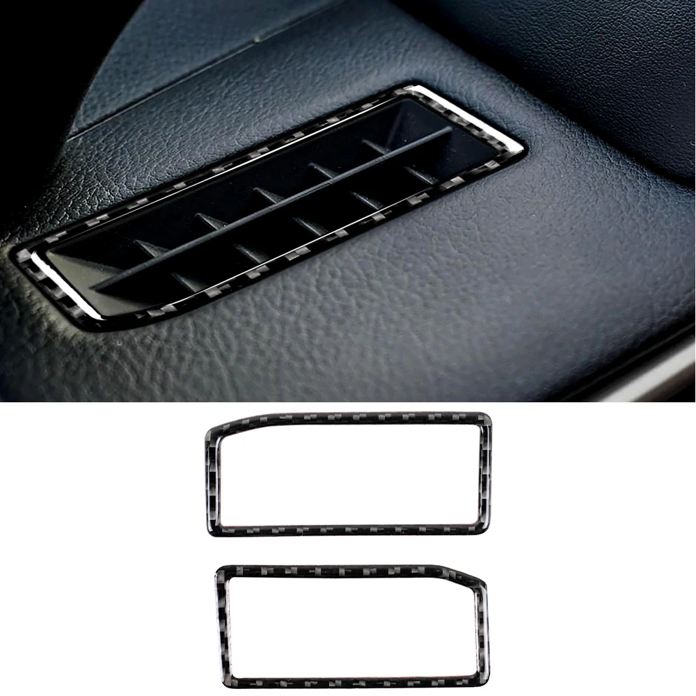 

for Lexus IS250 2013-2020 Instrument Air Outlet Vent Decoration Cover Trim Sticker Decal Car Interior Accessories Carbon Fiber