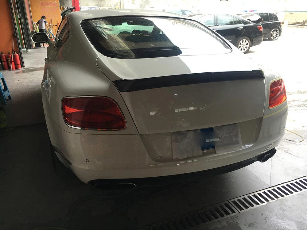 Задний спойлер для багажника из углеродного волокна чехол Bentley Continental купе 2