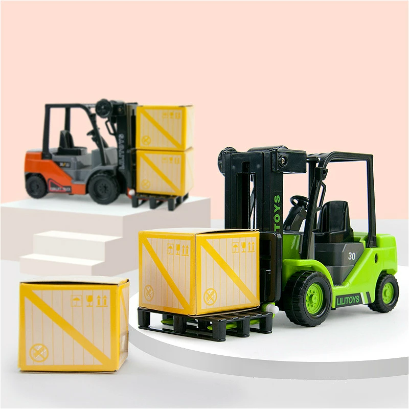 Детские игрушки инженерная машинка с небольшим инерционным механизмом