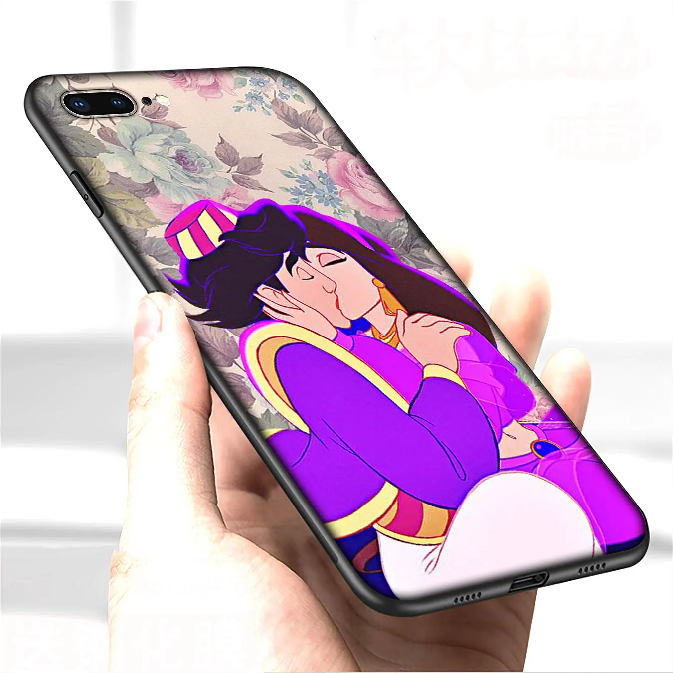 IYICAO Aladdin 2019 Anime Soft Silicone Phone Case for iPhone 12 Mini XR X XS 11 Pro Max 5 5S SE 6 6S 7 8 Plus Black TPU Cover | Мобильные
